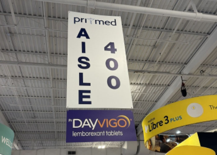 Exclusive Aisle Signs